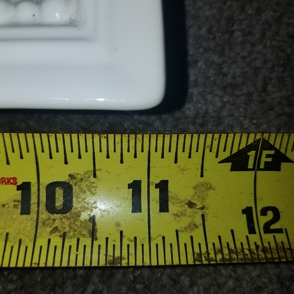 Square Home Plates White. - Picture 6 of 6